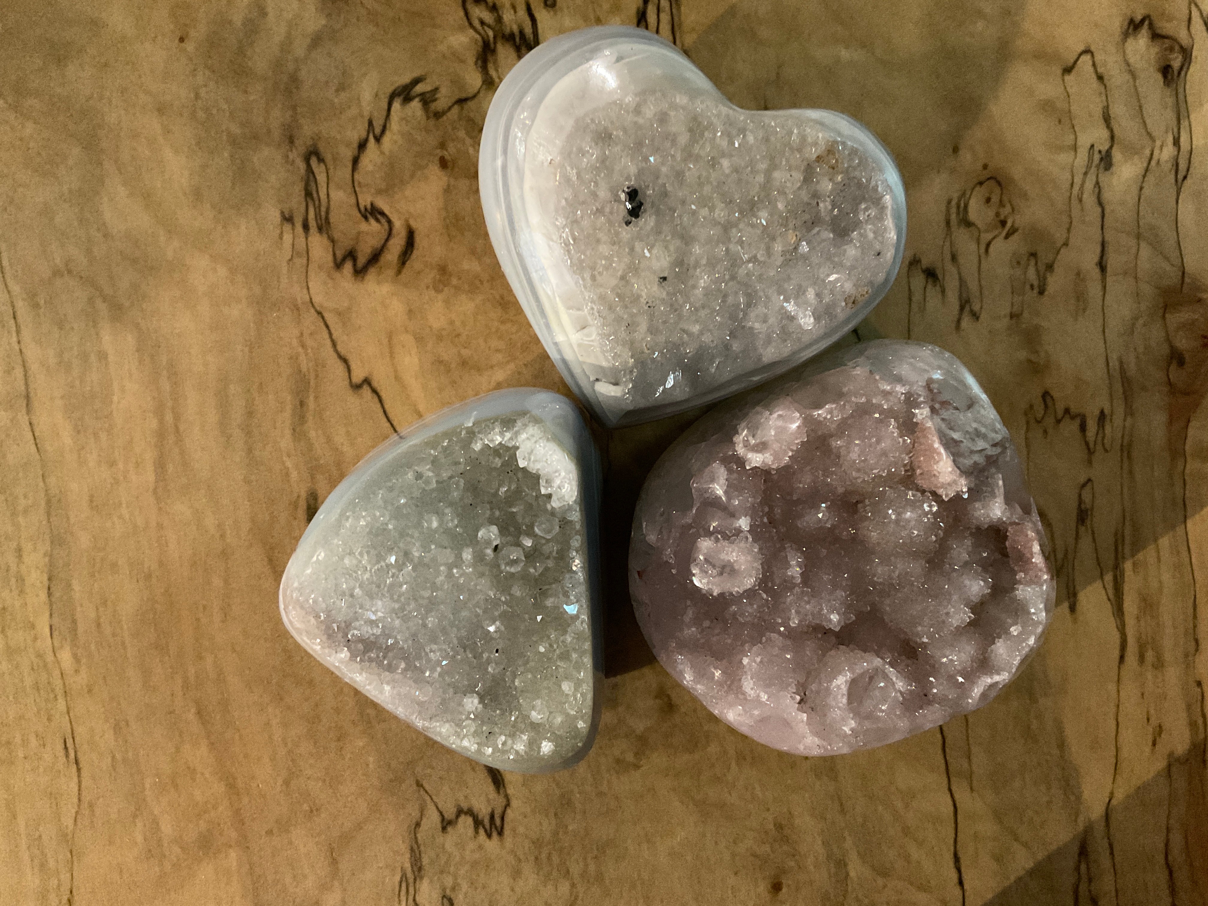 VARIOUS SMALL GEODES