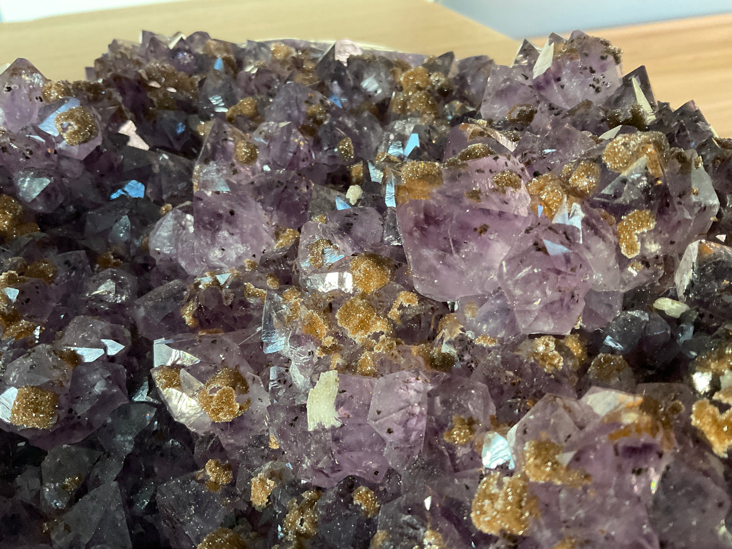 AMETHYST (GOETHITE)