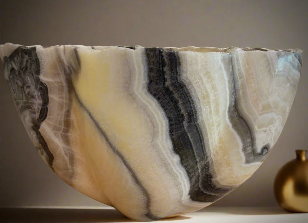ZEBRA PATINA BOWL