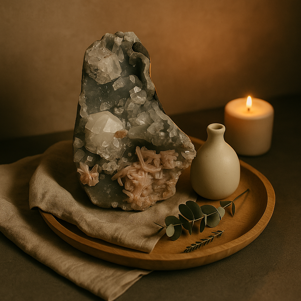 FLUORITE APOPHYLLITE