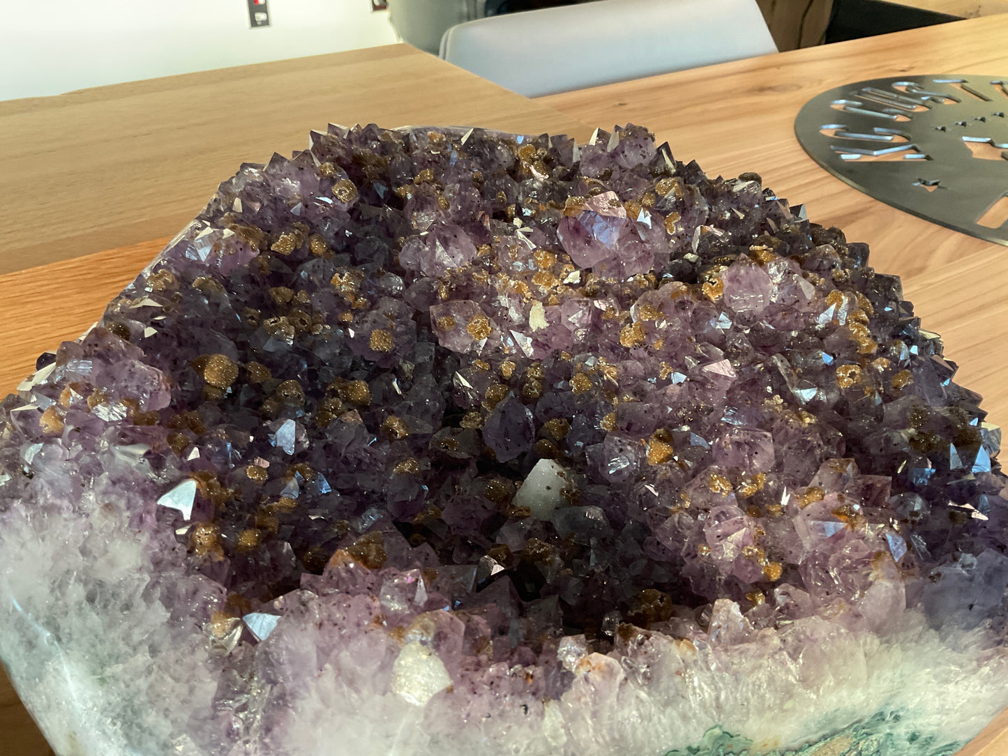 AMETHYST (GOETHITE)