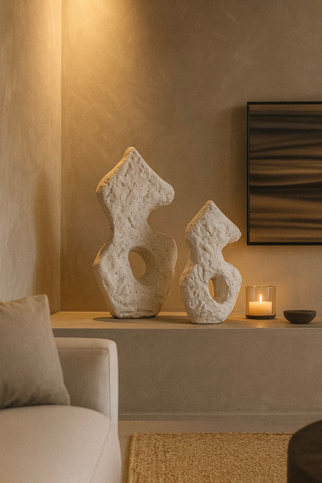 SCULPTURE SET (beige)