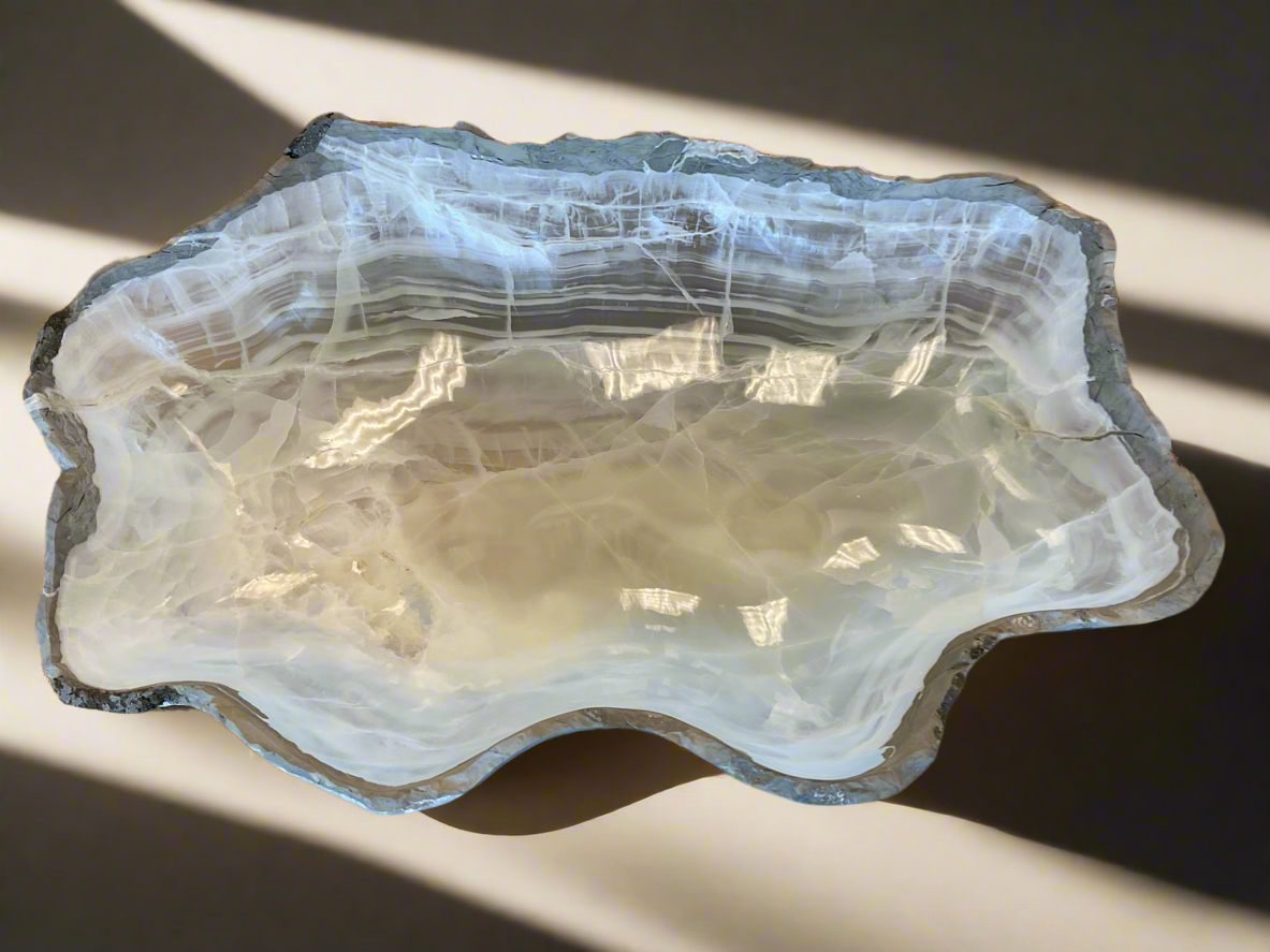 ONYX CRYSTALLINE BOWL