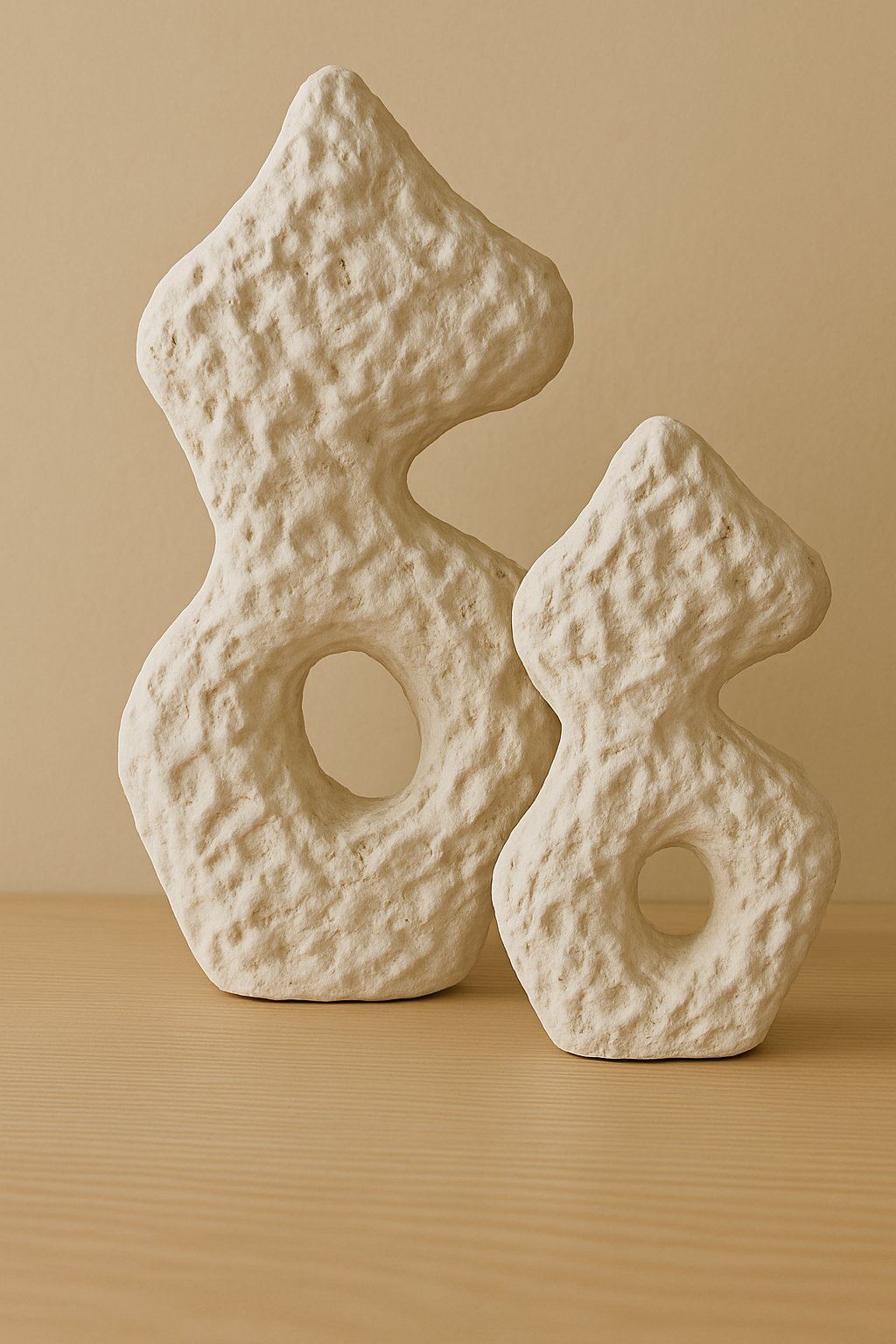 SCULPTURE SET (beige)