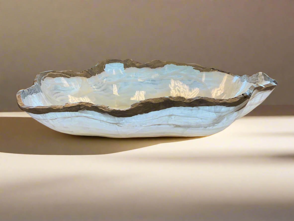 Onyx Crystalline Bowl