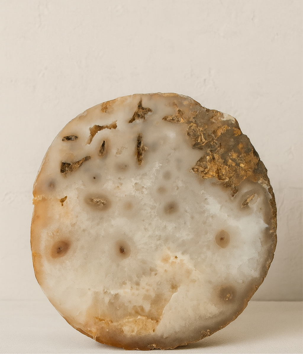 AGATE ROUND TRAY